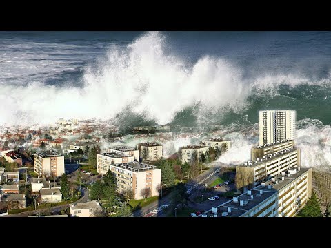 Terrifying Tsunami hit the World are caused by the Eruption of the Hunga Tonga Volcano