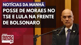 Posse de Moraes no TSE e Lula na frente de Bolsonaro l Notícias da Manhã – 17/08/2022