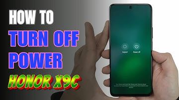 How to Turn Off Honor X9c Smart 5G