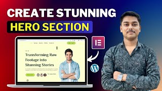 How to Create Stunning Hero Section in WordPress 2025 🚀 | Elementor Step by Step Tutorial