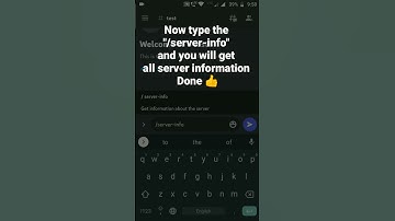 How to use Mee6 slash for /server-info Command in Discord Mobile #roduz #discord #howto #mee6 #slash
