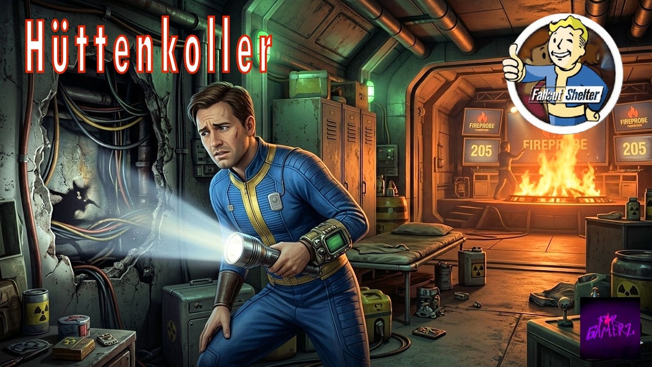 Fallout Shelter Vault 47: Hüttenkoller 🔥🏚️ Spielshow Feuerprobe Folge 205 (Gameplay)