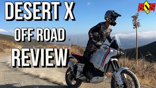 Ducati Desert X Off Road Review