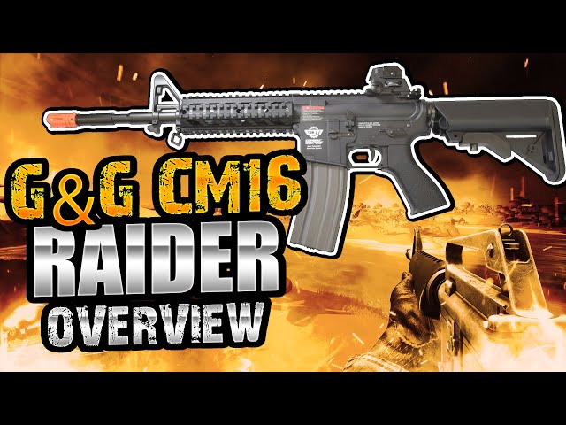 G&G CM16 Raider and Carbine AEG Airsoft Rifle Mini Review on Vimeo