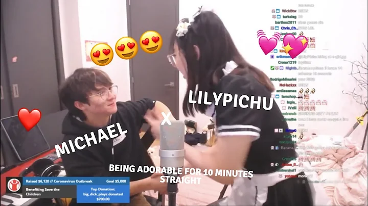 LILYPICHU X MICHAEL REEVES BEING ADORABLE FOR 10 M...