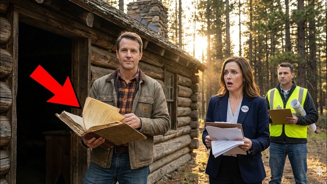HOA Karen Claimed My 150-Year-Old Cabin Was Her Son's Inheritance - Lost It When I Showed the Deed