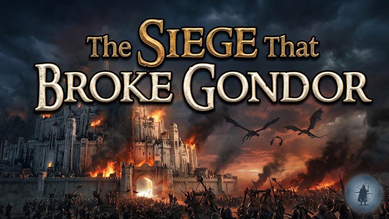 Minas Tirith: The Siege That Broke Gondor's Will | Tolkien Lore Explained