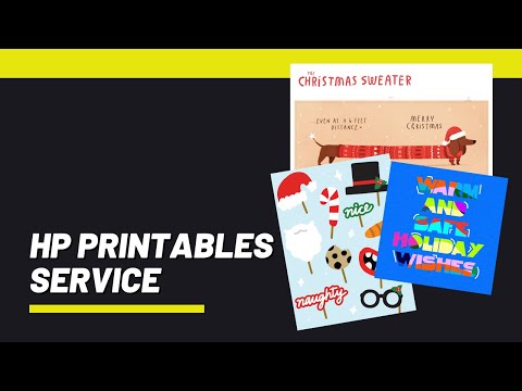 Video: Was sind HP Printables?