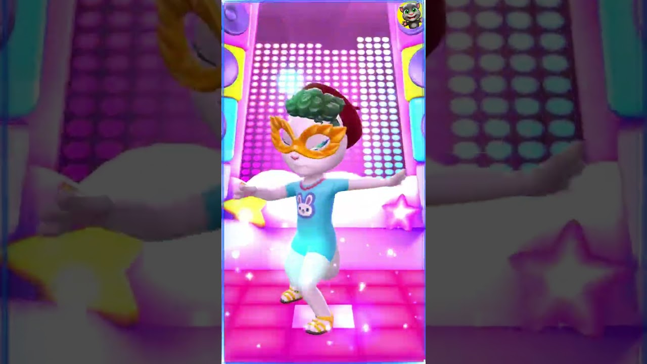 My Talking Angela 2 🖤 BEST DANCE 😸 New Year Update Gameplay 