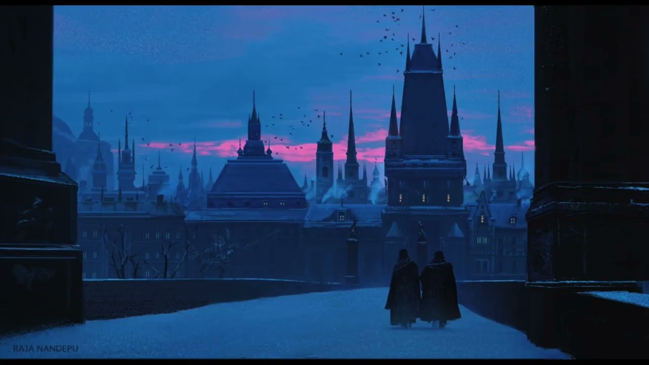 hijo de la luna but your in a cathedral and its slowed