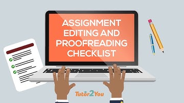 Assignment Editing and Proofreading Checklist