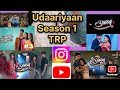 Udaariyaan season 1 full trp | udaariyaan trp card | ankit gupta| Priyanka Choudary|
