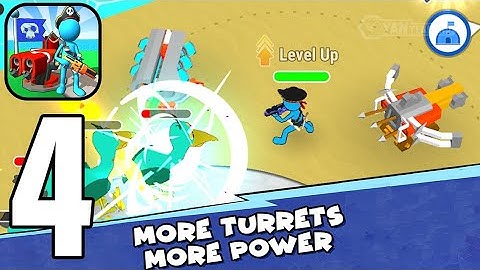 Nation Warfare: Tower Defense - Gameplay Walkthrough Part 4 War Army Commander (Android,iOS)