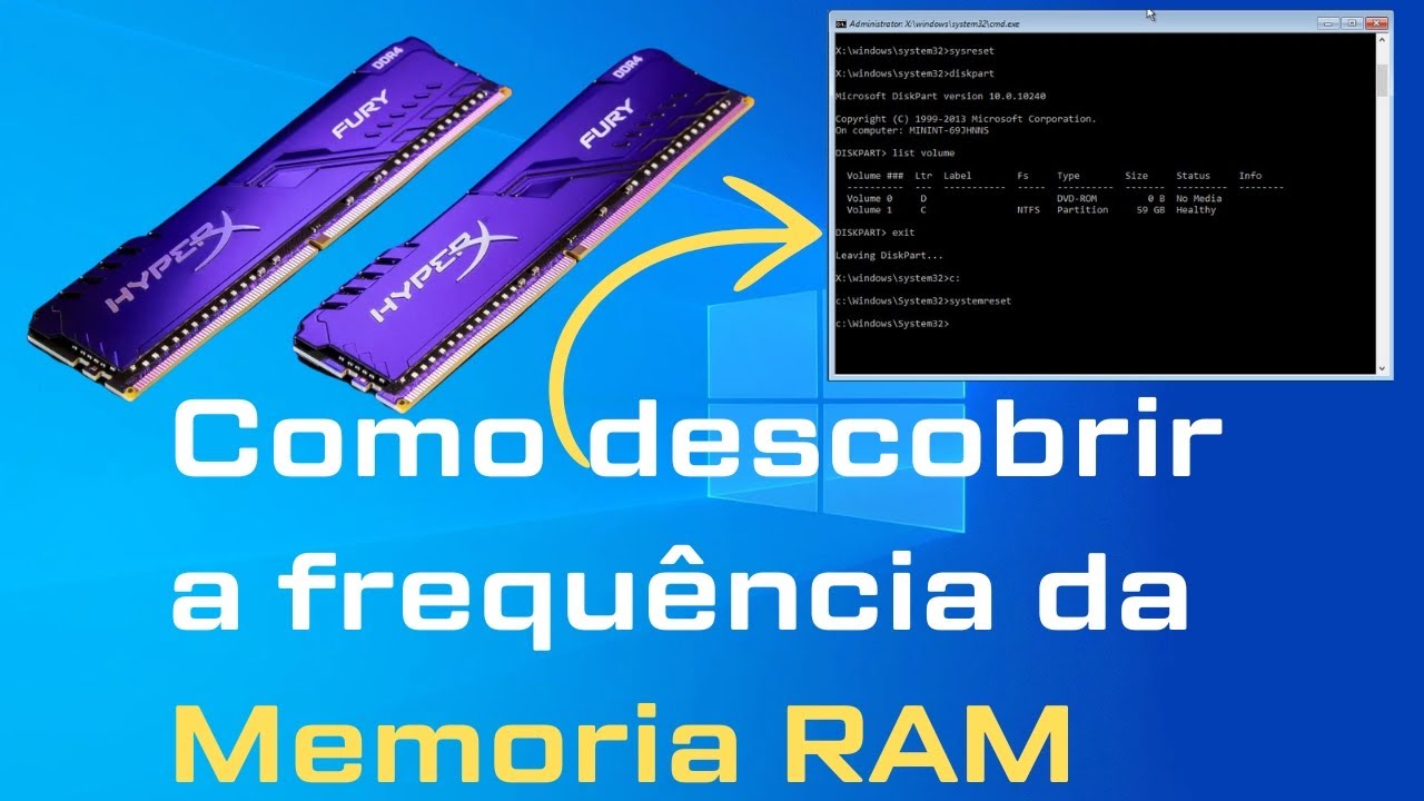 Como Ver a Frequência da Memória RAM no Windows (Sem Entrar na BIOS ...