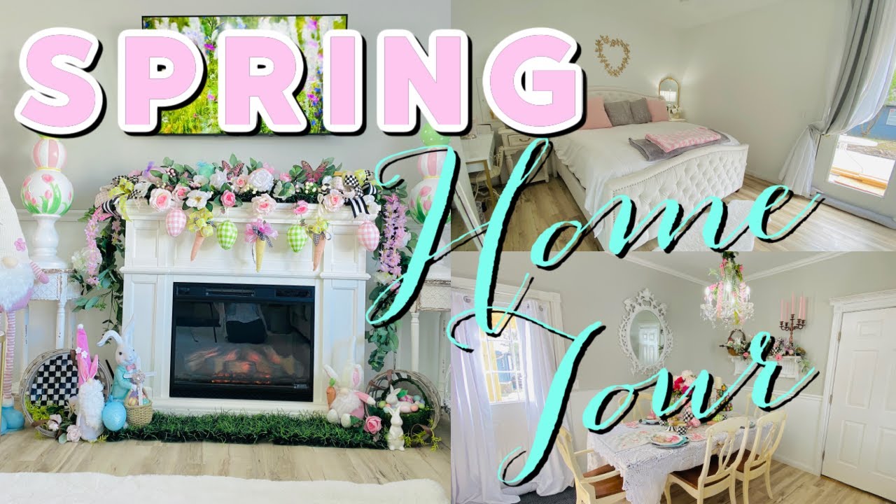 🌿SPRING EASTER HOME TOUR 2021🌿Olivia's Romantic Home "I love Spring" ep