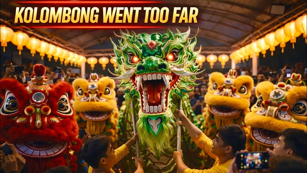 INSANE Chinese New Year Food Bazaar at Food City Kolombong, Kota Kinabalu🇲🇾| Acrobatic Lion Dance