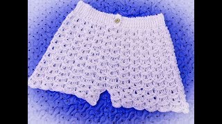 Crochet shorts tutorial very easy  Majovel crochet