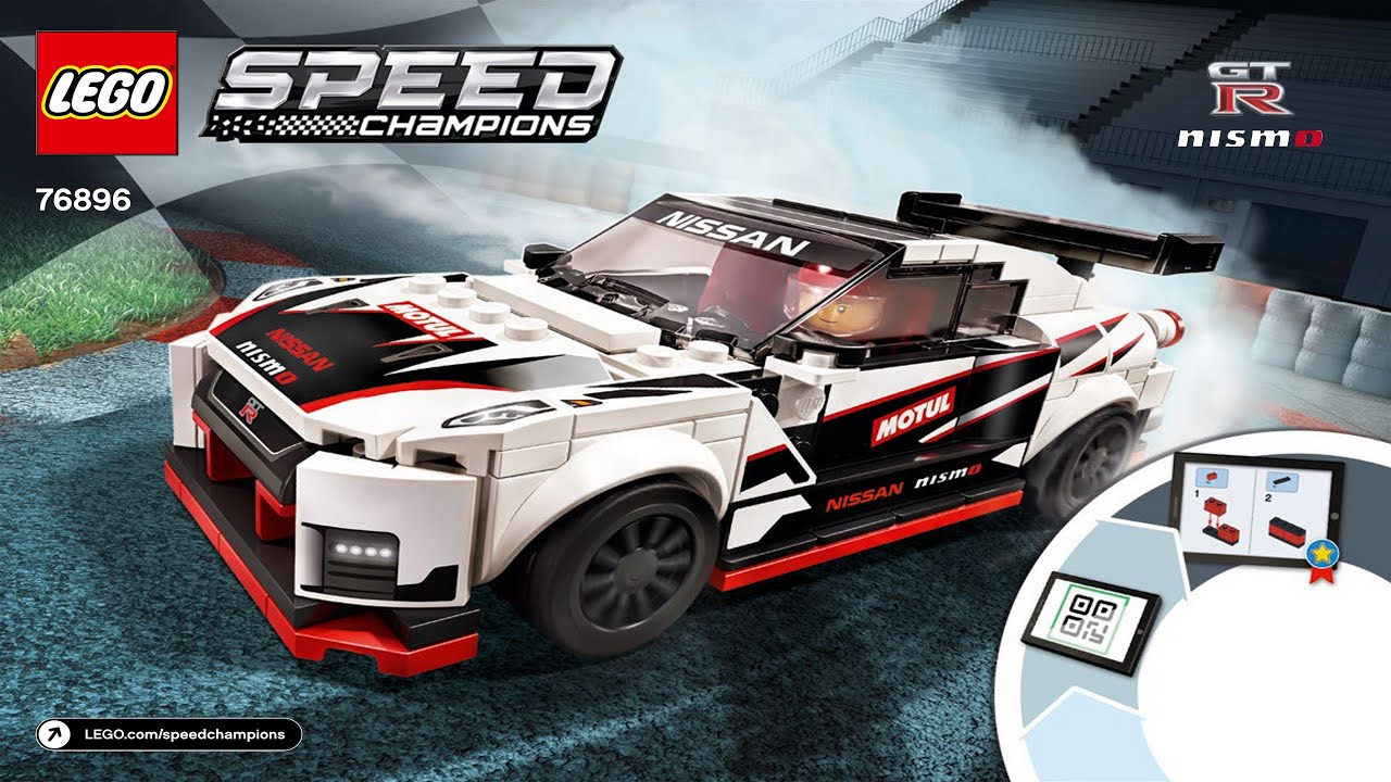 🏁 LEGO instructions 🏁 Speed Champions 🏁 76896 🏁 Nissan GT R