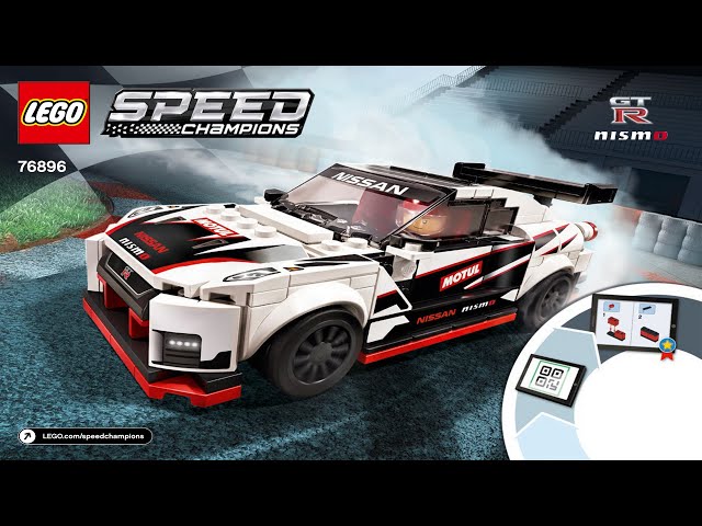 🏁 LEGO instructions 🏁 Speed Champions 🏁 76896 🏁 Nissan GT R