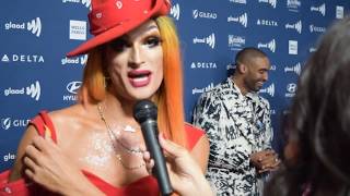 Drag Diva Rhea Litre Glaad Awards, NYC