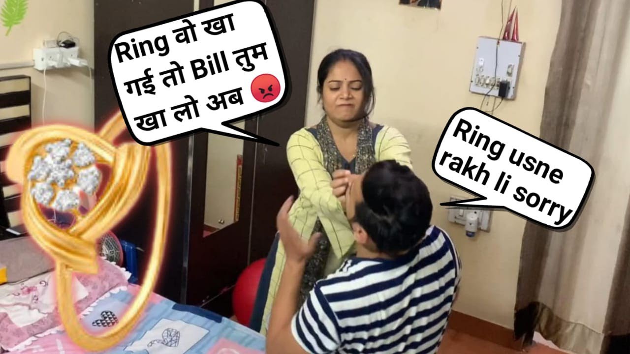 Bill यहां है तो Ring कहां गई II Prank on wife karwa chauth special II Jims Kash