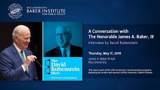 A Conversation with The Honorable James A. Baker, III: Interview by David Rubenstein