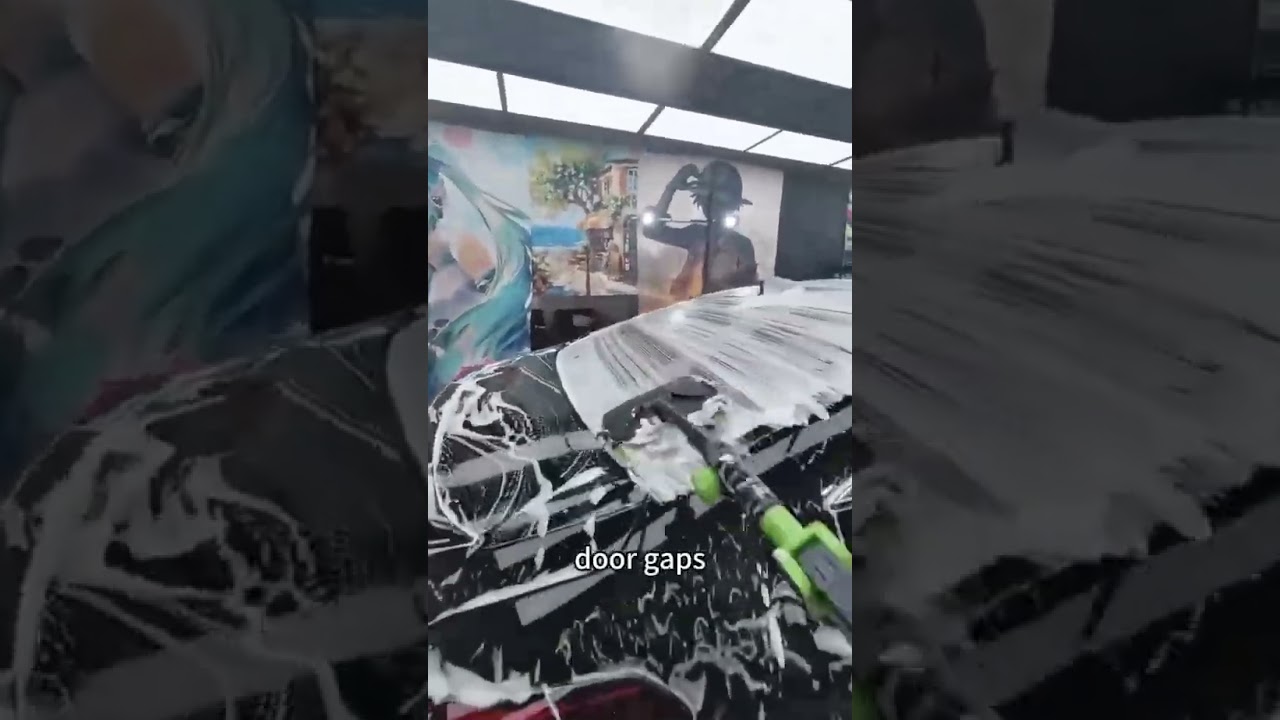 Look at this dirty ride!🚗💨 #carwash #carcare #clean