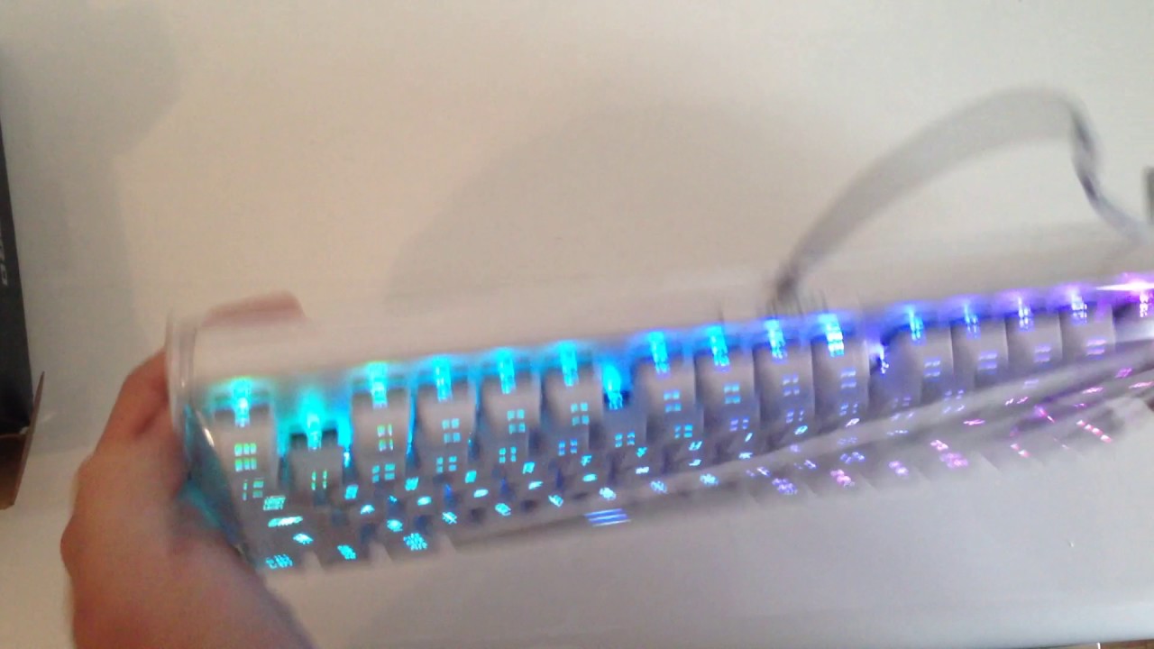 Rapoo V500 rgb unboxing