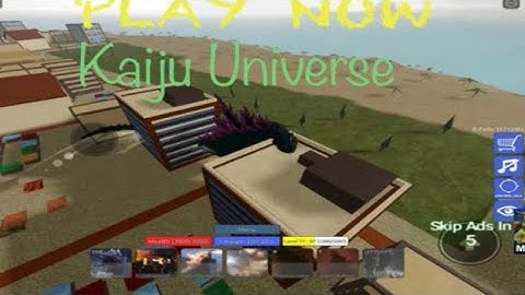 What if Kaiju Universe has YouTube ads