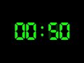 50 Seconds countdown timer
