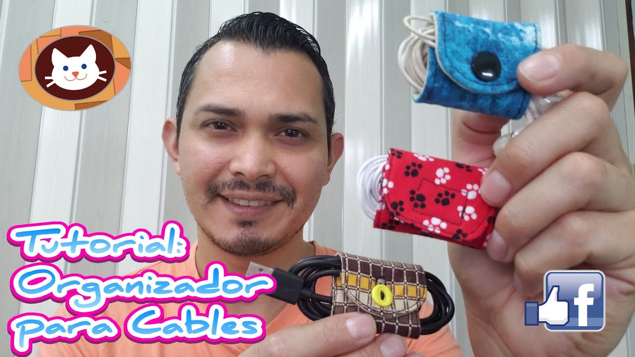 Como hacer un Organizador para Cables