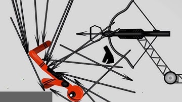 Stickman Destruction Level Editor Annihilation Deadpool Walkthrough Part 9 / Android Gameplay HD