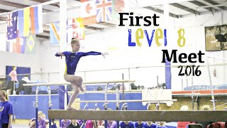Scarlett - First Level 8 Meet, Pinnacles Meet 2016, 8 years old
