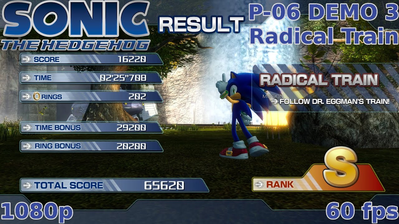 Sonic The Hedgehog 2006 [PC] | ChaosX P-06 DEMO 3 | Radical Train ...
