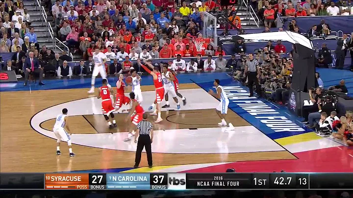 Syracuse vs. North Carolina: Isaiah Hicks dunk