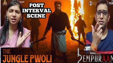 L2 Empuraan Movie Forest Fight Scene Reaction | Mohanlal| Prithviraj | L2 Empuraan Movie Scenes