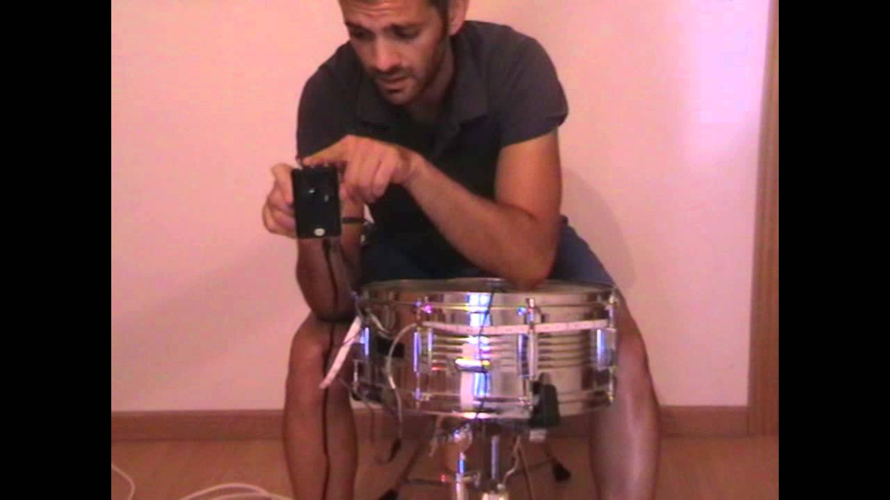 Percusión led RGB sensor de vibración.Drum Trigger Lights.Luces RGB ...