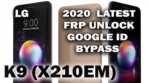 2020 LG K9 X210EM SUPER FAST AND EASY TRICK FOR FRP GOOGLE ID BYPASS