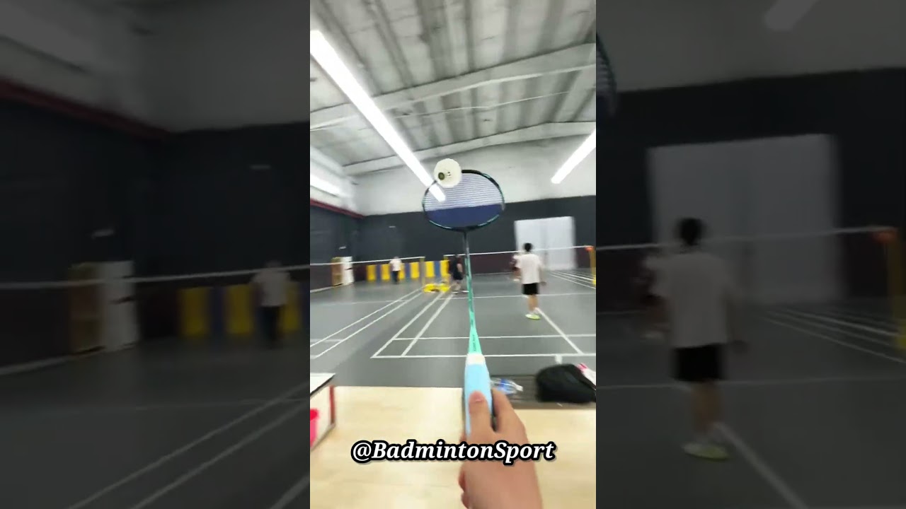 Incredible Badminton Skill on Fire! 🔥💥 