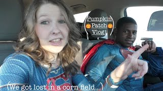 Pumpkin Patch Vlog! Lost in a corn field...
