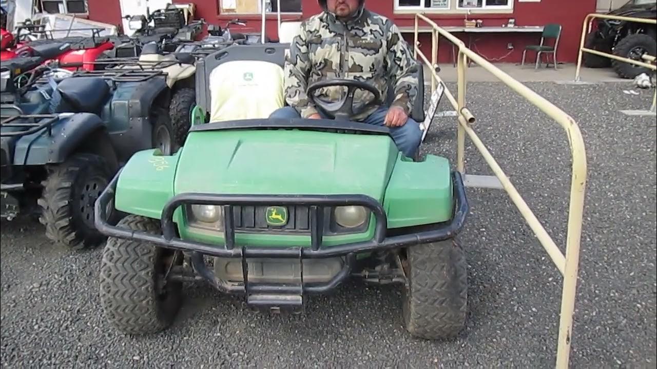 LOT 2214 John Deere Gator No Title YouTube