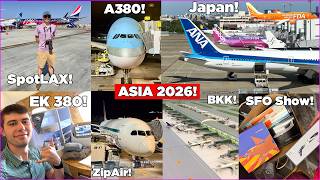 My ULTIMATE Asia Aviation Adventure: 22,000 Miles, 15 Flights, 7 Airlines!
