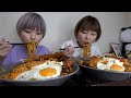 【ぺこぜろ】ノグリを食べて幸せを感じている動画。【大食い】【双子】