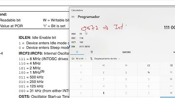 CONFIGURACION OSCILADOR INTERNO MPLAB X