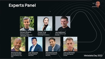 Metadata Day 2022 - Experts Panel - Governance as Code