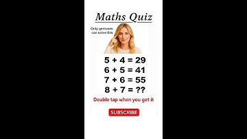 Maths Test Puzzle. #livestream #math #iqtest #test