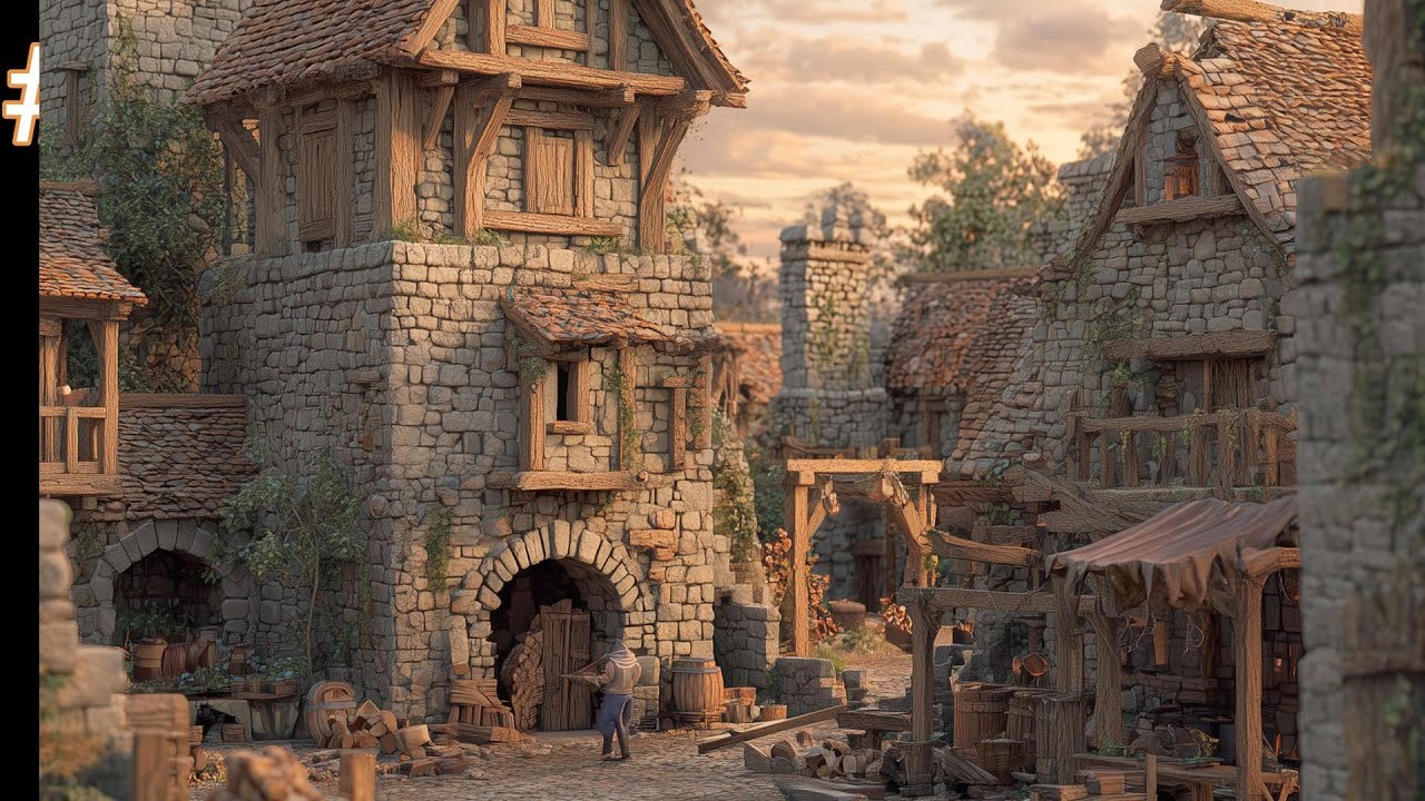GOING MEDIEVAL[FR] #28 RESERVE TERMINER NOUVEAUX CHANTIER EN VUE - YouTube
