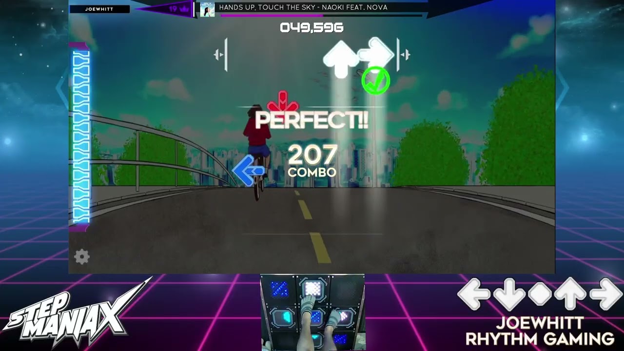 (StepmaniaX) Hands Up, Touch The Sky Wild-19 [100%]