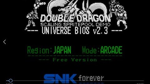 Double Dragon Scaling SpritePool Demo