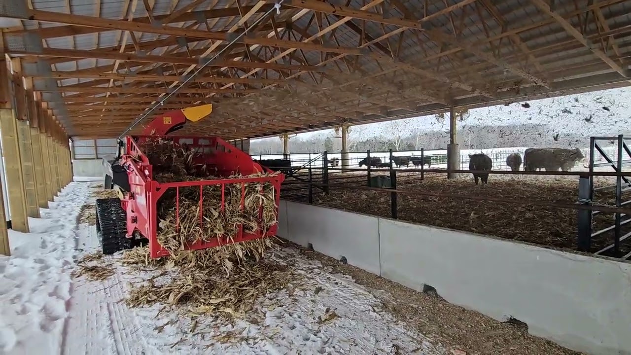 TEAGLE TOMAHAWK 6100H FULL BALE VIDEO 